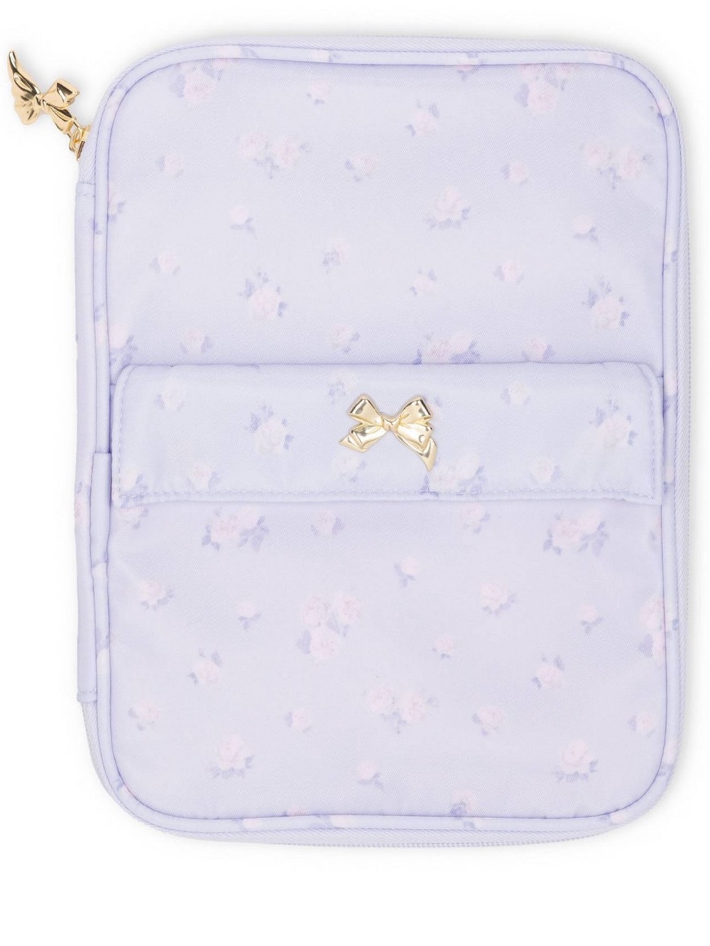 NWT LoveShackFancy by yoobi Yarget Lilac Floral tech storage Sleeve